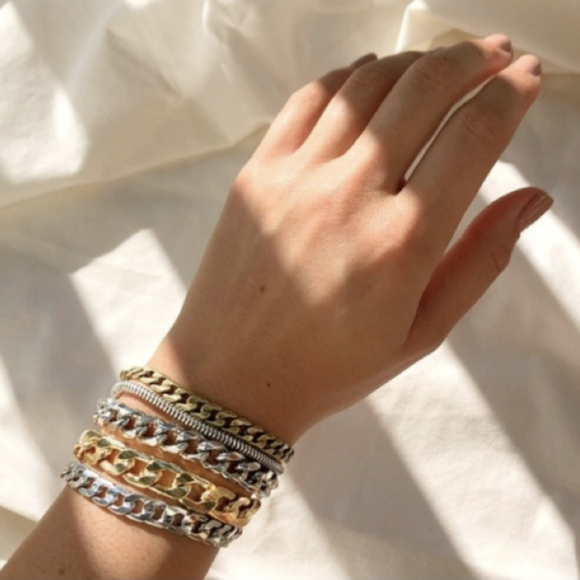 Gold & Silver Chain Bracelets